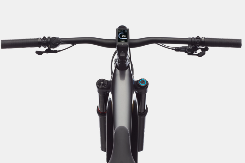 2021 Cannondale Habit Neo 1 Electric Mountain Bike in Grey-4